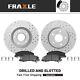 303mm Front Brake Rotors+ceramic Pads For 06 Chevy Impala Monte Carlo Lucerne V6