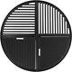 Cast Iron Round Grill Grate For Weber Kettle Accessories 8837, Weber 22.5 Ch