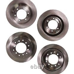 Disc Brake Rotors For 2010-20 Toyota 4Runner 2010-22 Lexus GX460 Front and Rear