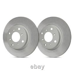 For Toyota Camry 02-03 SP Performance Premium Plain 1-Piece Front Brake Rotors