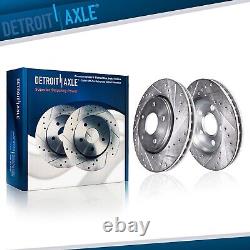 Front Drilled Slotted Disc Brake Rotors for Regal Cadillac CTS XTS Chevy Caprice