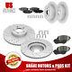 Front Rear Brake Rotors+ceramic Pads Set For Subaru Legacy Outback 2.5i Forester