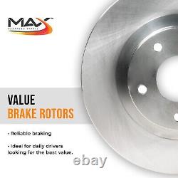 Front & Rear Brake Rotors + Ceramic Pads for Chevy Equinox Saturn Vue Torrent
