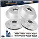 Front Rear Brake Rotors Disc And Ceramic Pads For Lincoln Mark Lt 06 08 Vented
