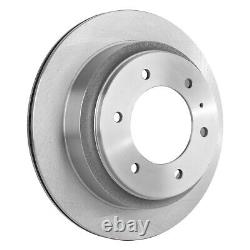 Front and Rear Disc Brake Rotors For 1994-2001 Isuzu Rodeo Built Up to June 2001