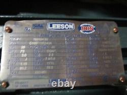 LEESON 193334.60 General 3-Phase Premium Efficiency 3 HP Metric Motor 1770 RPM